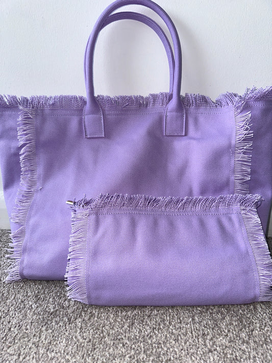 Frill Bag- Lavender
