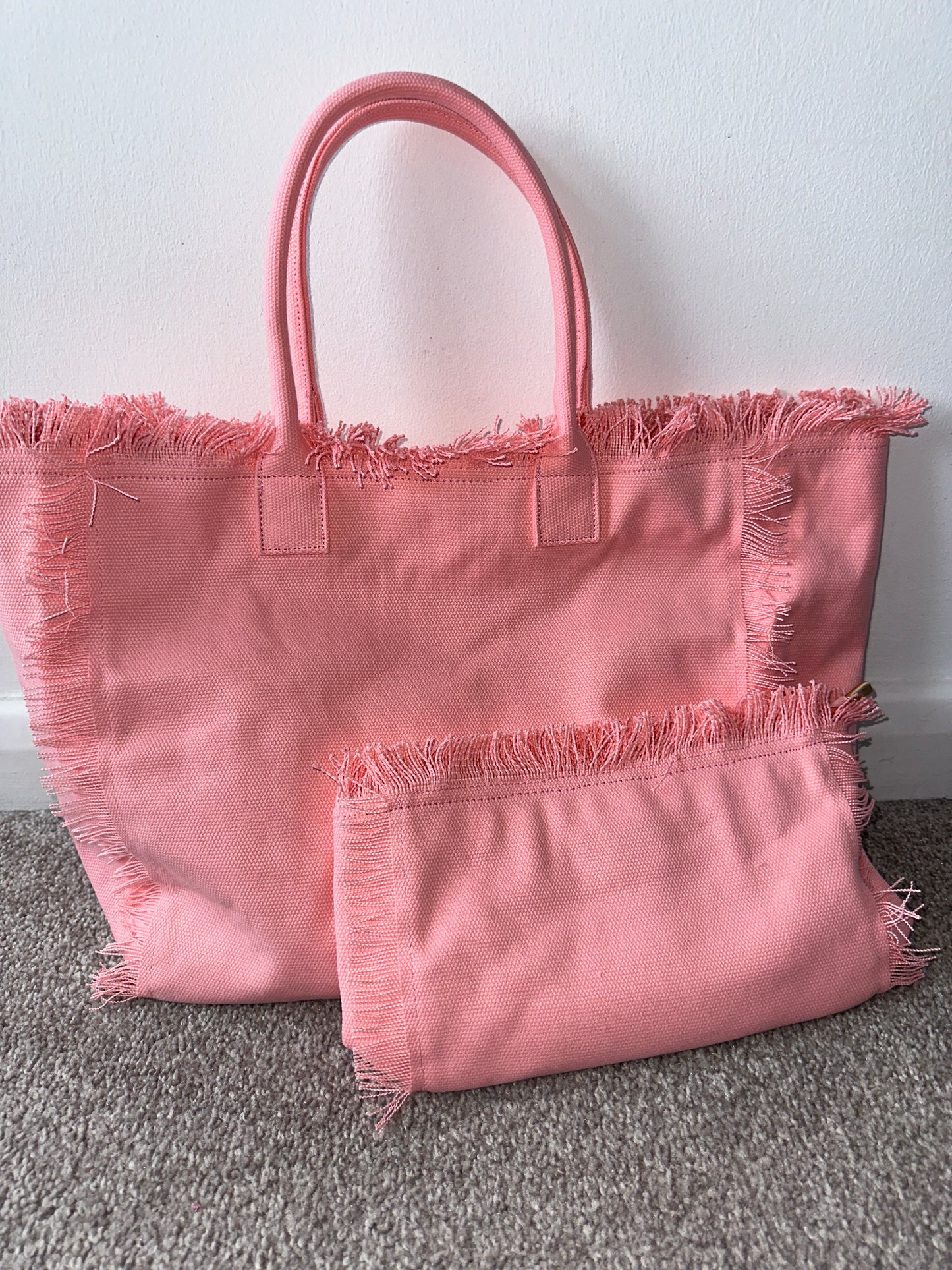 Frill Bag- Baby Pink